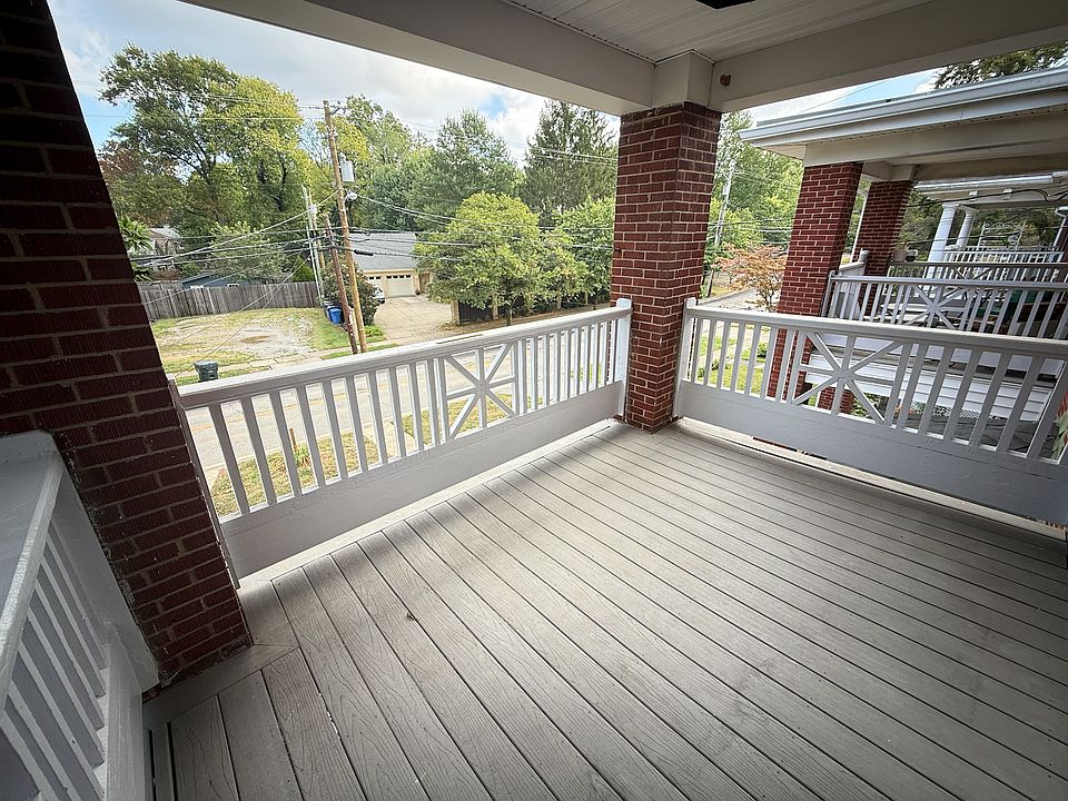 This is where a lot of time will be spent. All of the baloneys in the building have just be rebuilt. They are structurally sound and have new flooring, ceilings and electrical. 
This is where I'd be having my morning coffee!