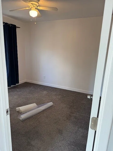 First bedroom - has walk-in closet