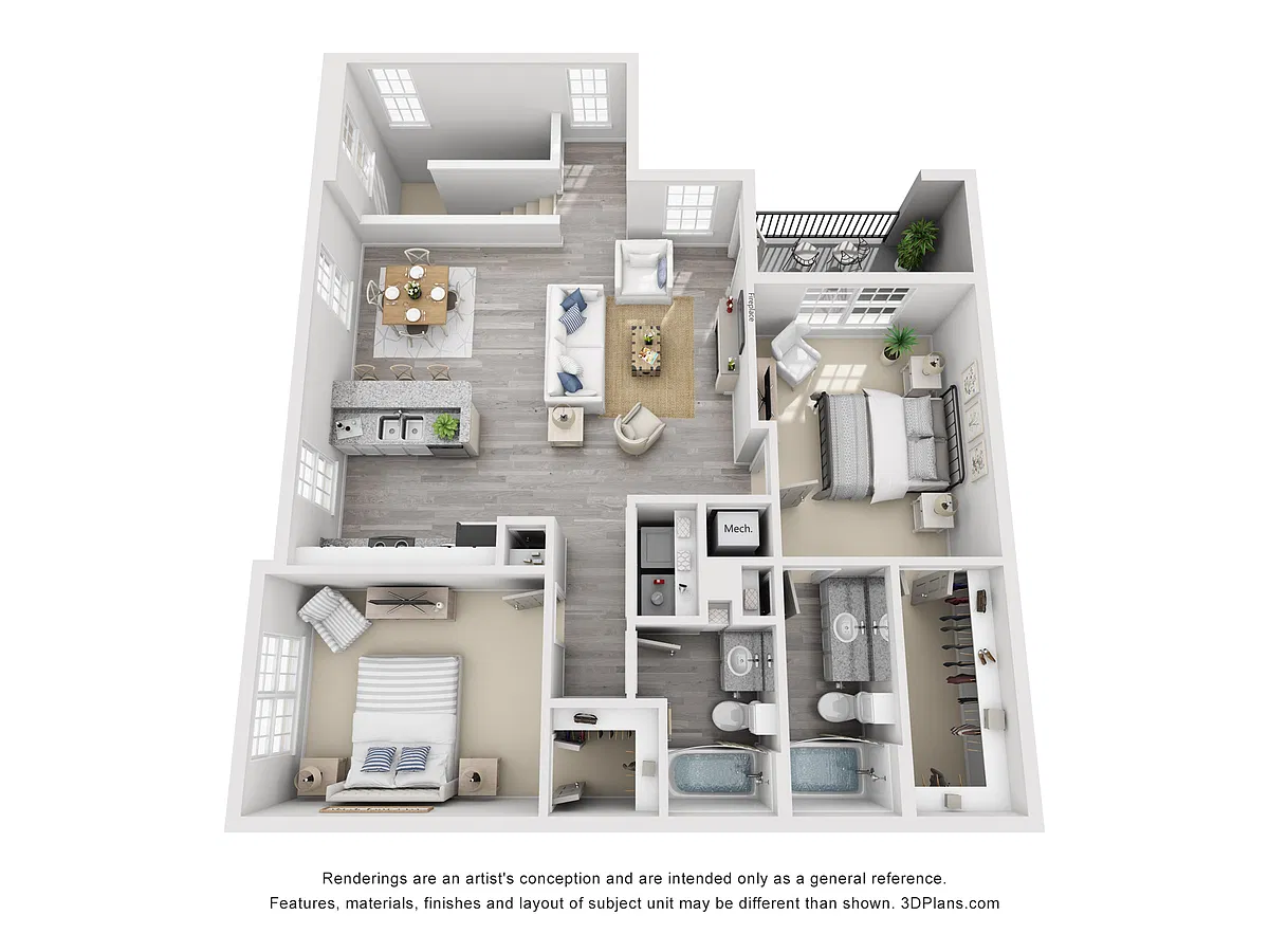 Floor plan The Sabal Palm