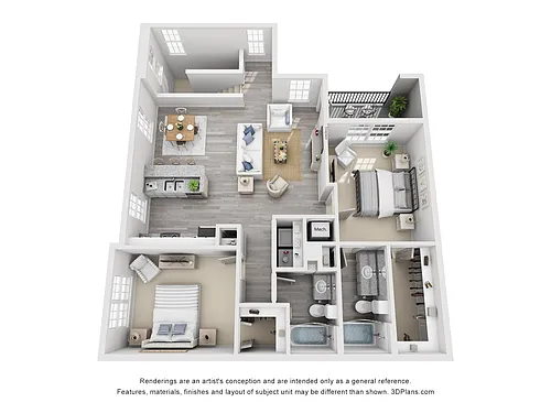 Floor plan The Sabal Palm