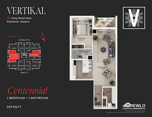 Floor plan Centennial