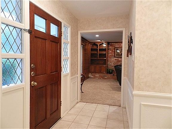 Step in your foyer.