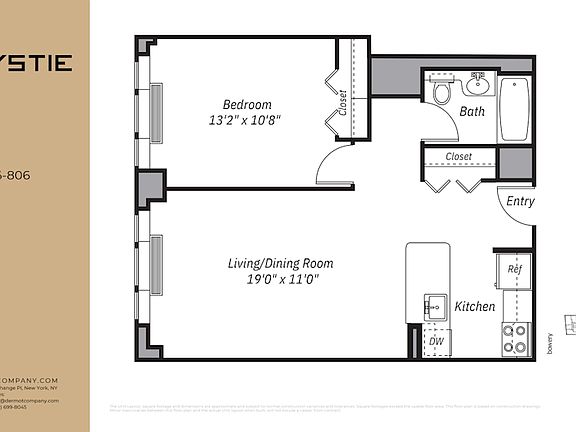 2nd image of 229 Chrystie St APT 606