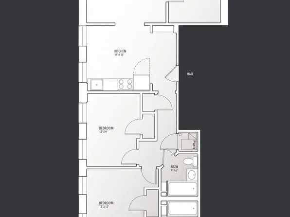 Pilsen 1659, 1659 S Throop St APT 2W, Chicago, IL 60608