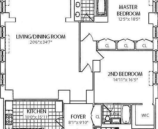 2nd image of 610 Park Ave APT 3C