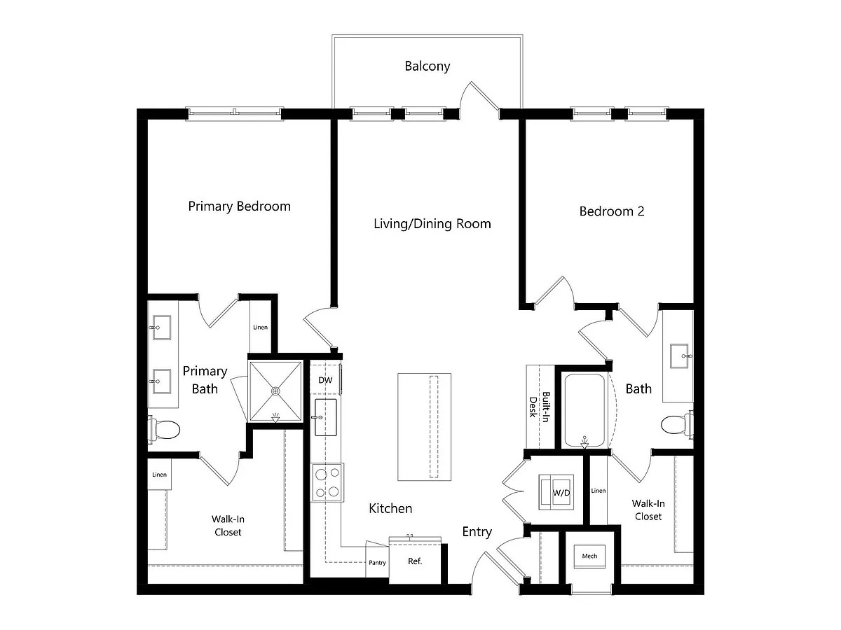 Floor plan B4