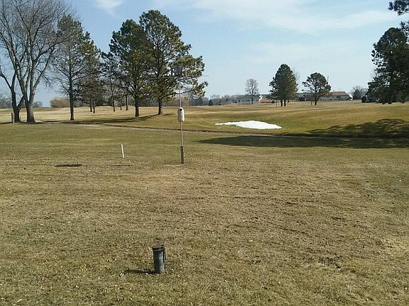 Golf course in back yard 