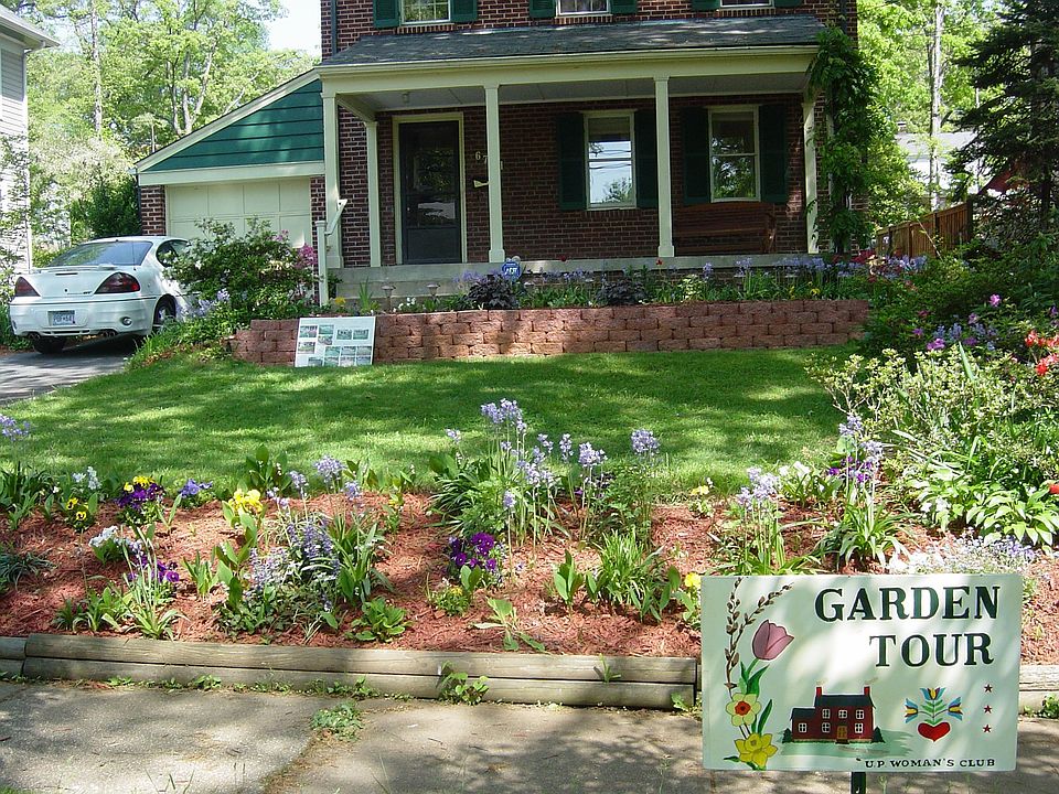 Front yard in Spring
