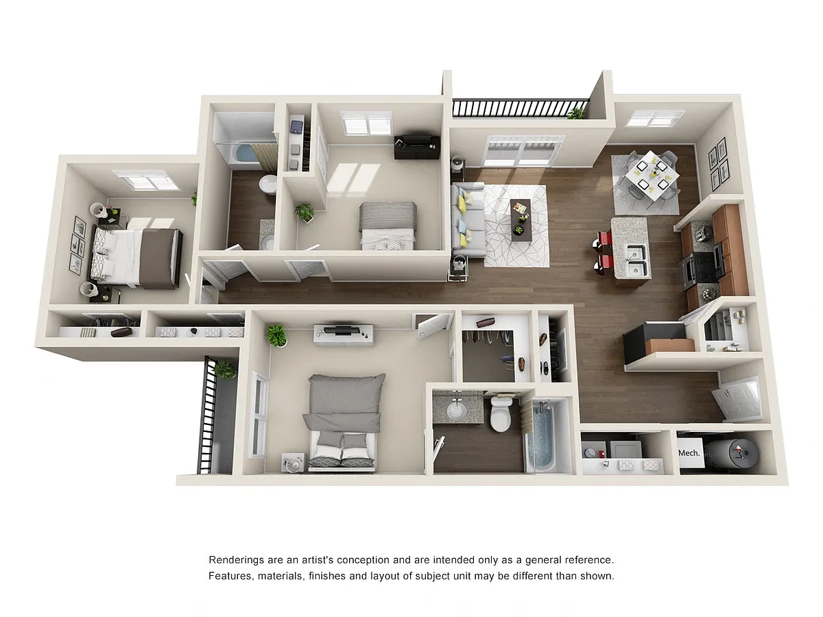 Floor plan Cherry Tree