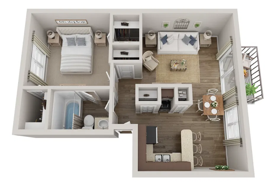 Floor plan A1