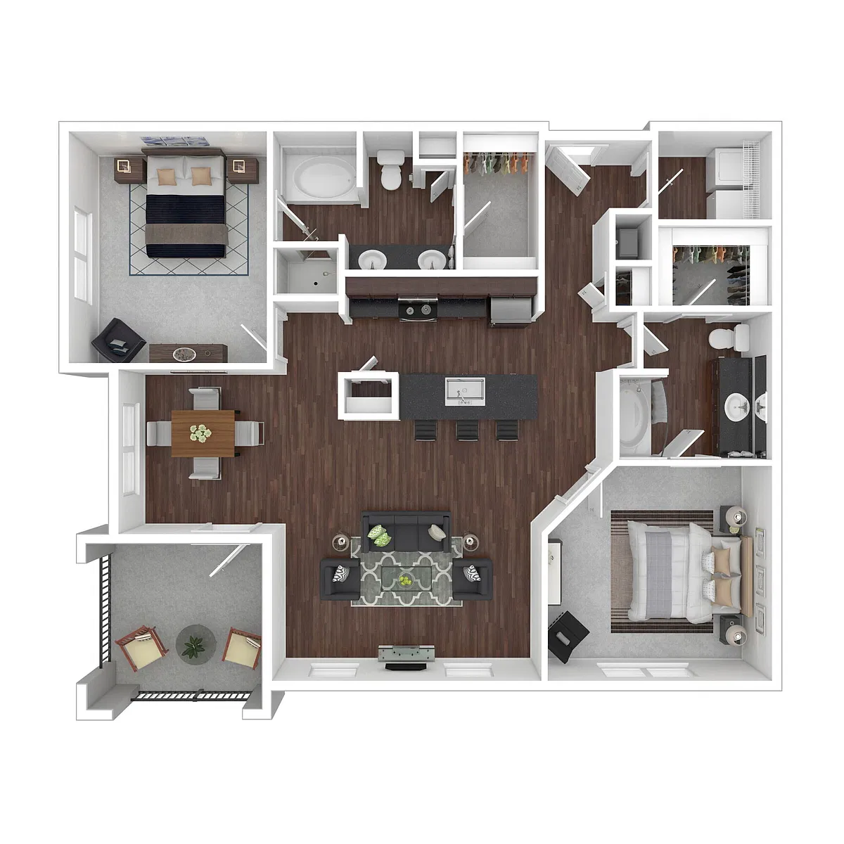 Floor plan Whitewater II