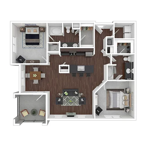 Floor plan Whitewater II