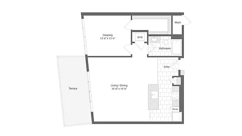 Floor plan Amherst Den