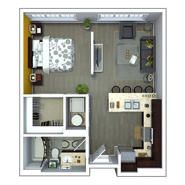 Floor plan A1
