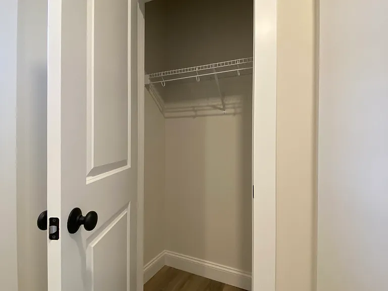 coat closet off entry
