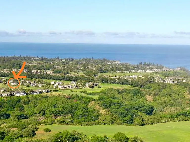 Location in Princeville
