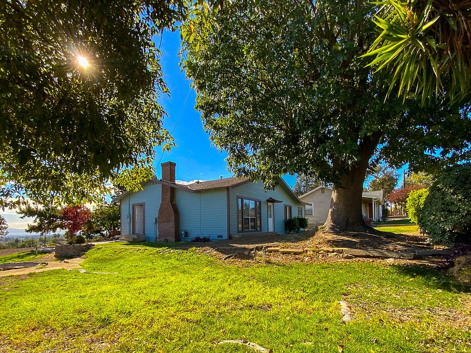 View of the house from lot corner