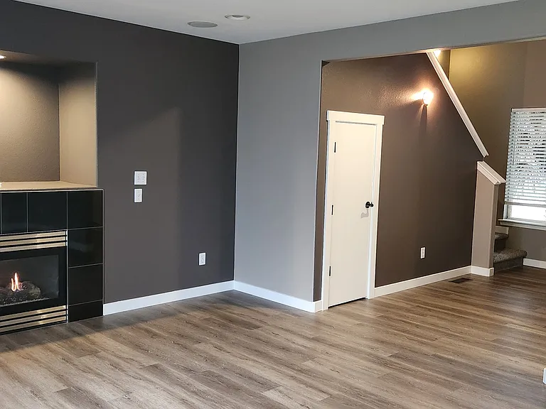 Living room view.