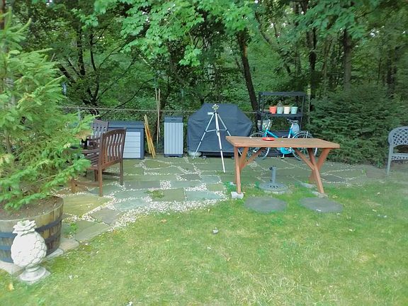 Patio Area in the yard - toward left side
