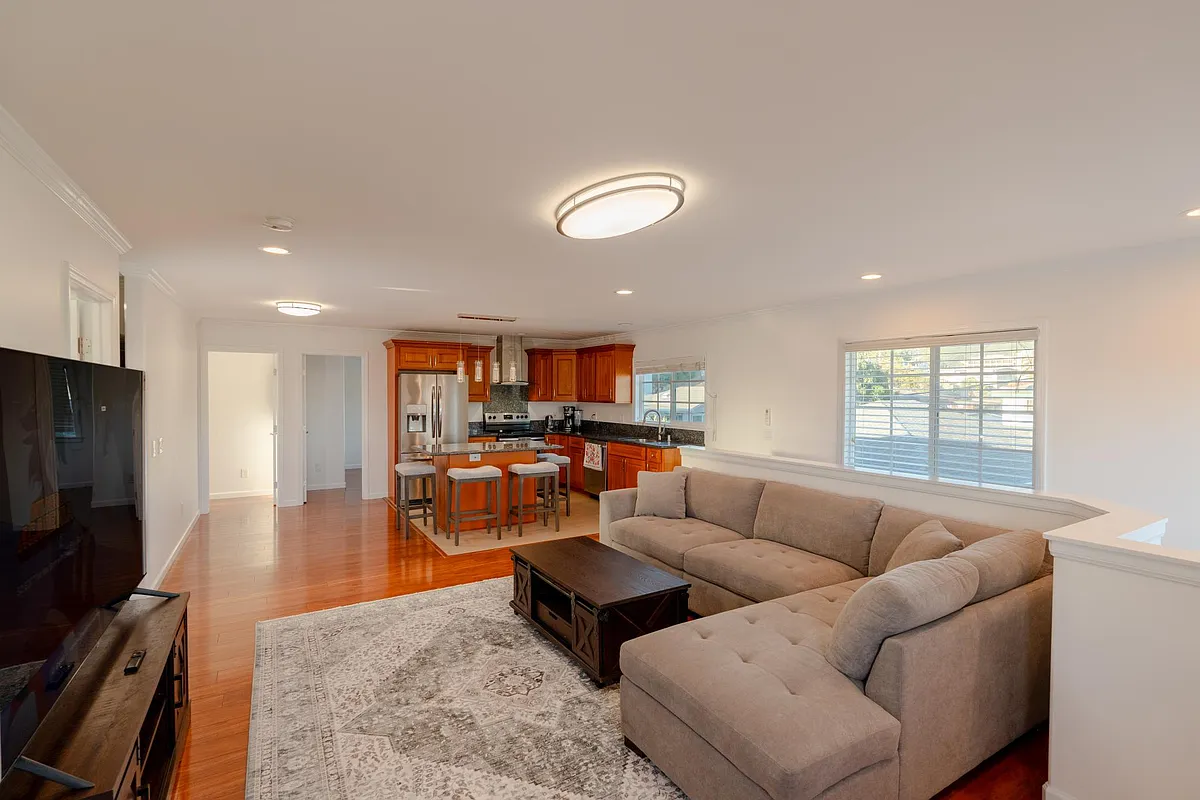 Open Kitchen and living room - 2240 Metcalf St