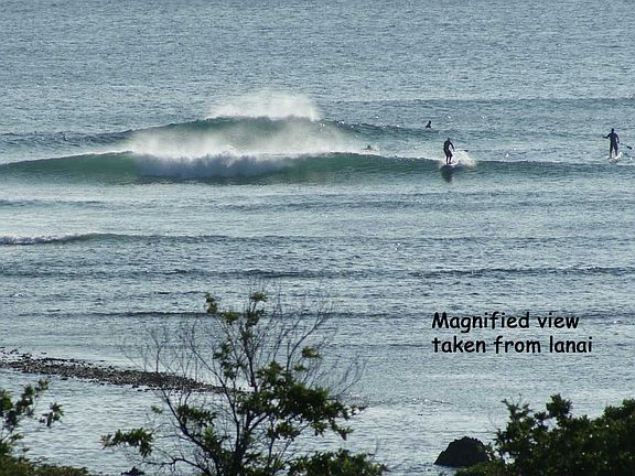 Watch the surf from Lanai