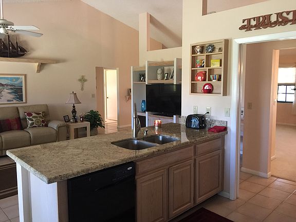 Open Kitchen with countertop