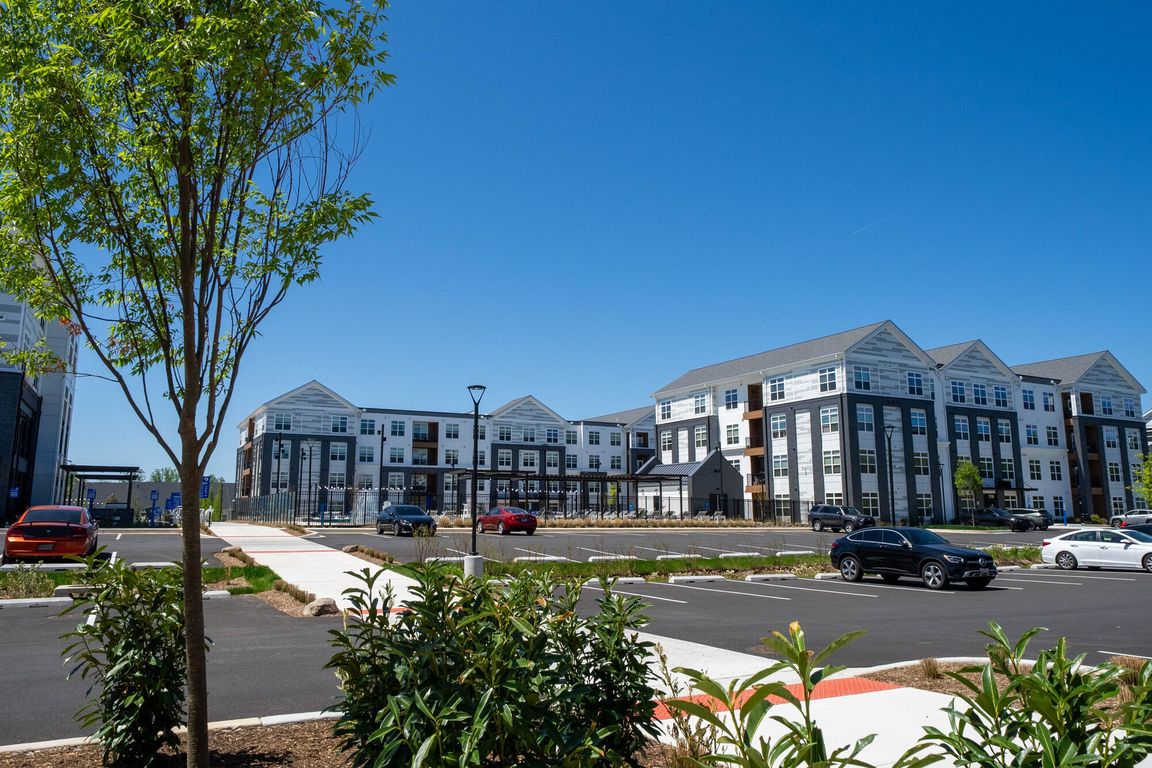 View from North Courtyard Facing Buildings 4 & 6