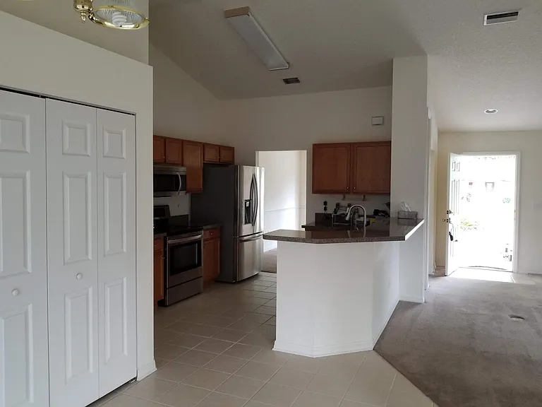 Kitchen from breakfast nook