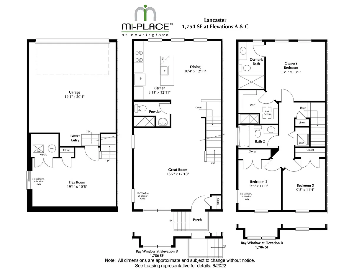 Floor plan Lancaster