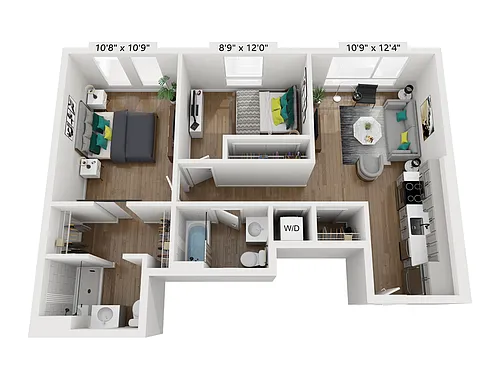 Floor plan S2B-1