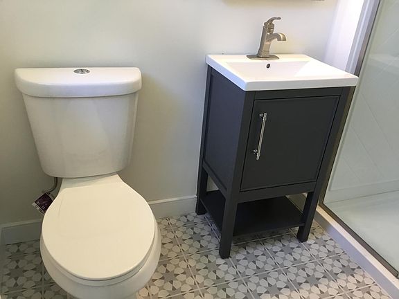 Master Bath completely renovated