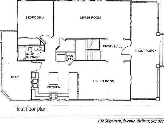 1st Floor Floor Plan