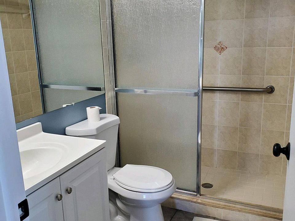 Master bathroom (second BR has tub/shower combo)