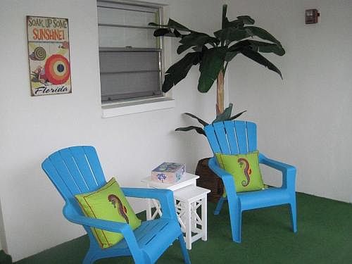 Walkway patio