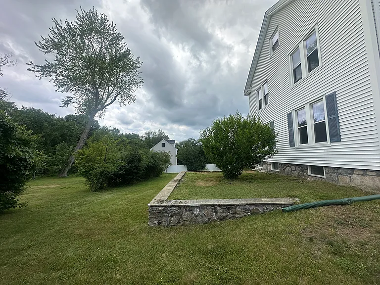 Professionally maintained lawn