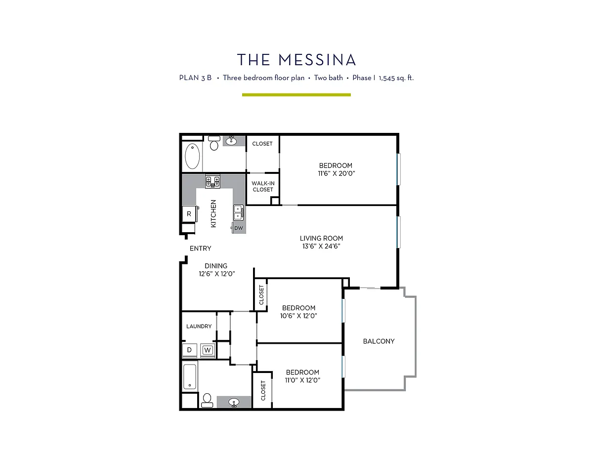 Floor plan Messina