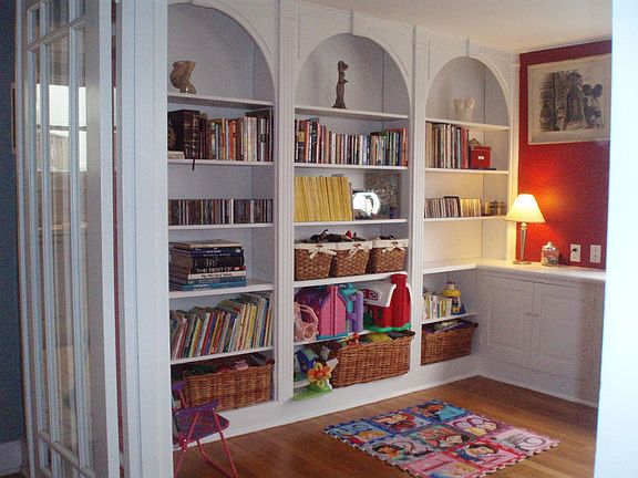 shelves in office