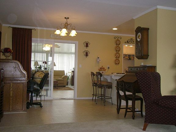 Dining area, breakfast bar, permitted addition