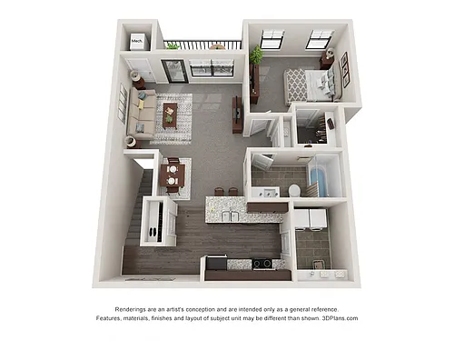 Floor plan Powers