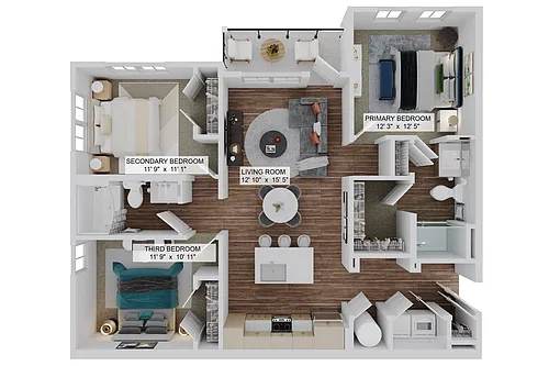 Floor plan The Lighthouse (C1)