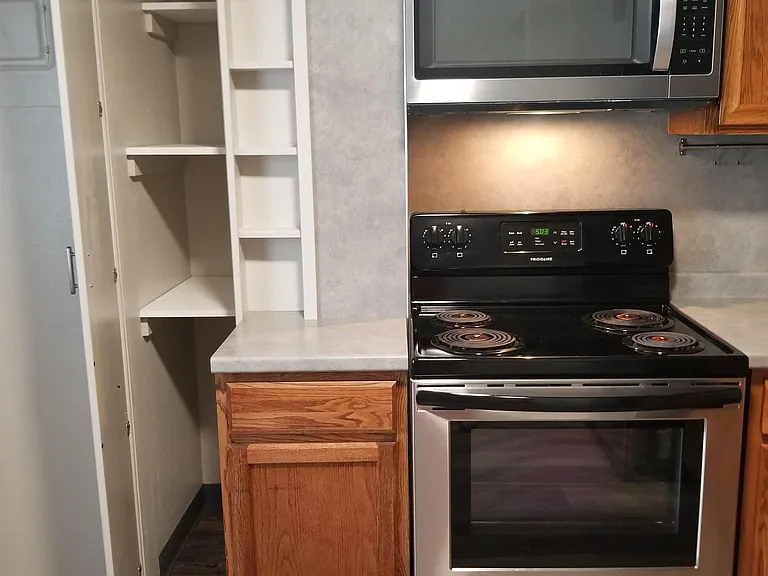 Pantry in kitchen.