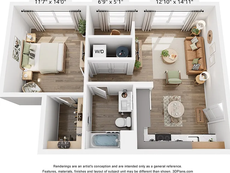 The Williams One Bedroom The Williams One Bedroom