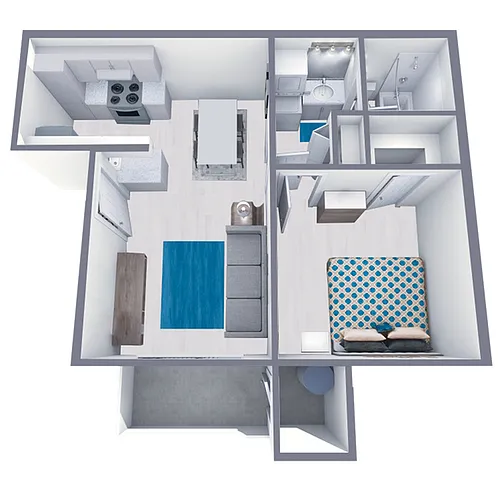 Floor plan A1 Bronze