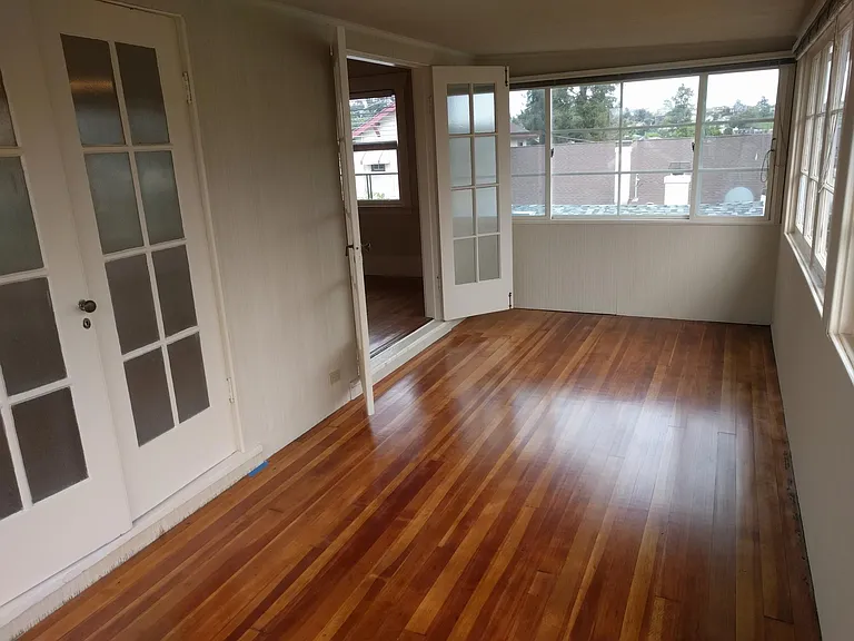 Sun porch off master bedroom
