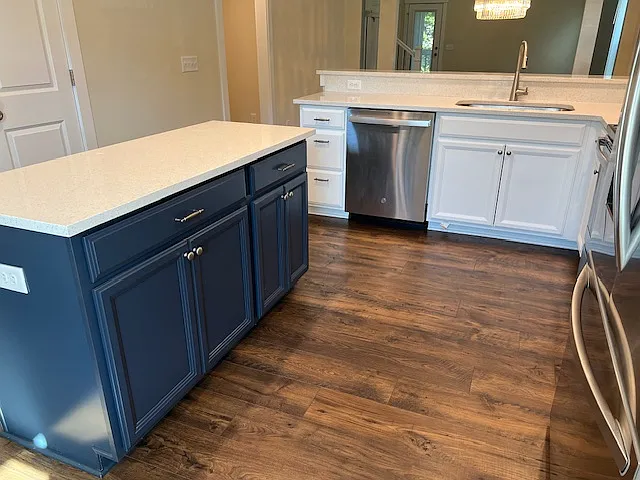 Kitchen other view of island