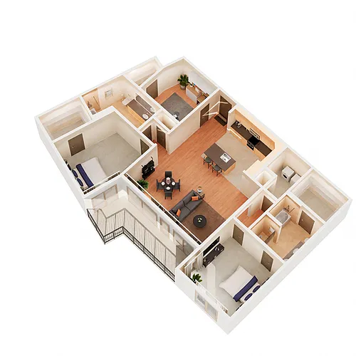 Floor plan B6