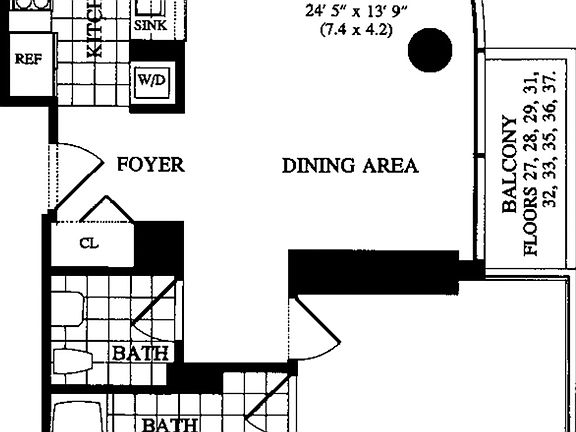 2nd image of 250 E 54th St APT 27C