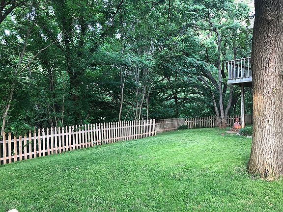 Backs up to green belt 