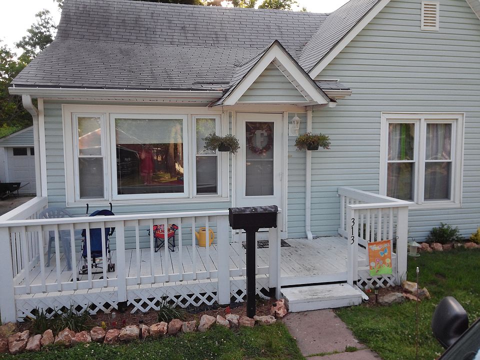 front porch front of house