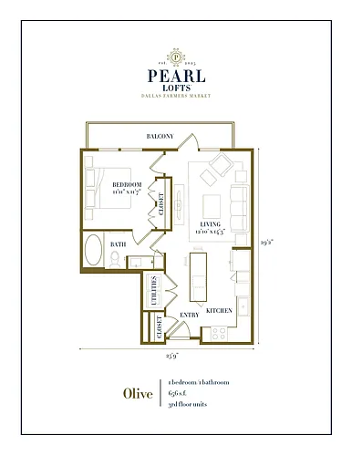 Floor plan Olive